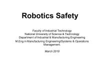 Robots Safety