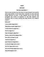 Role Play Kelas Hamil [PDF]