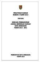 RPJMD Semarang 2016-2021 [PDF]