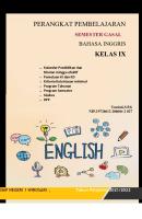 RPP Ix Gasal 2021 - 2022 Baru [PDF]