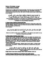 Rukun Khutbah Jumat