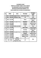 Rundown Acara Festival Hadroh