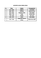 Rundown Acara Lomba Mural