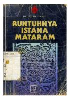 Runtuhnya Istana Mataram - HJdeGraaf PDF