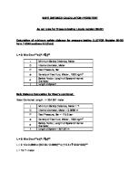 Safe Distance Calculation Hydrotest