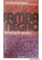 Samba Negro Espoliação Branca [PDF]