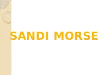 Sandi Morse (Pramuka)