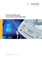 Sartorius Electronic Balance