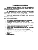 Sastra Melayu Klasik [PDF]