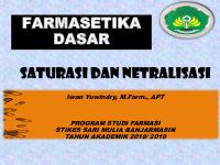 Saturasi Dan Netralisasi [PDF]