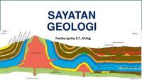 Sayatan Geologi