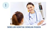 Sebelum Kontak Dengan Pasien