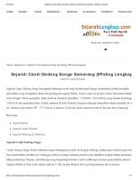 Sejarah Candi Gedong Songo Semarang [PDF]