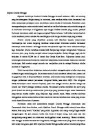 Sejarah Cokelat Monggo [PDF]