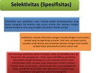 Selektivitas (Spesifisitas) Validasi  [PDF]