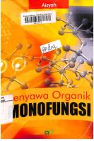 Senyawa Organik Monofunsi