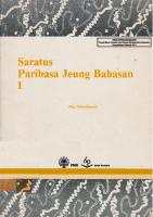 Seratus Paribasa Jeung Babasan