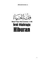 Seri Fiqih Kehidupan 14 Seni Olahraga Hiburan Ahmad Sarwat LC PDF [PDF]