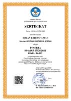 Sertifikat KIHAJAR STEM Level Basic