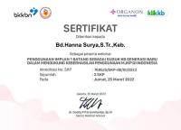 Sertifikat Webinar Implanon