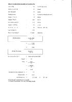 Set Calculation - 150mm X 150mm RC Pile