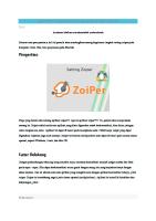 Setting Zoiper Pada Komputer Client [PDF]