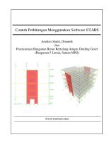 Shear Wall Design With ETABS