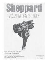 SHEPPARD 92 Series Service Manual PDF