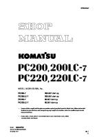 Shop Manual PC200 7 Translate Indonesia