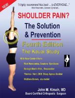 Shoulder Pain The Solution & Prevention, Fourth Edition (MASUD) PDF