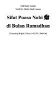 Sifat Puasa Nabi [PDF]