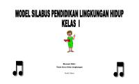 Silabus PLH Kls 1