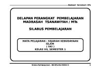 Silabus Ski Kelas Vii Mts Semester 1, 2 [PDF]