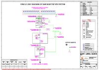 Single Line Diagram of 5kw Rooftop SPV System