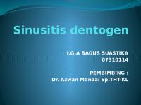 Sinusitis Dentogen