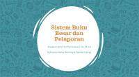 Sistem Buku Besar Dan Pelaporan