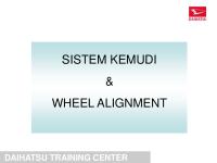 Sistem Kemudi & Wheel Alignment