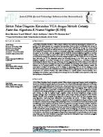 Sistem Pakar Diagnosa Kerusakan VGA Dengan Metode Certainty Factor Dan Algoritma K-Nearest Neighbor (K-NN) [PDF]