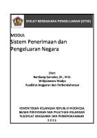 Sistem Penerimaan Dan Pengeluaran Negara - 2013