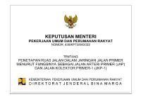 SK Menteri Pupr Nomor 430 Tahun 2022 (Fungsi)