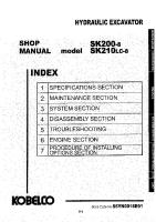 SK200-8 Shop Manual PDF