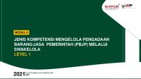 Slide Modul 6 Mengelola PBJP Melalui Swakelola