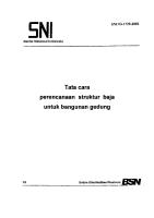 SNI 03-1729-2002 - Perencanaan Struktur Baja [PDF]