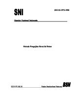 Sni 03-1973-1990 PDF [PDF]