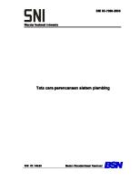 Sni 03 7065 2005 Plambing - PDF R1