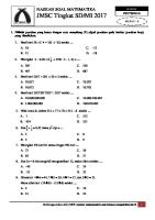 Soal Babak Penyisihan Level 3 Mat [PDF]