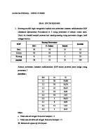 Soal Bioin Uji Chi Square [PDF]