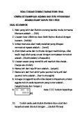 Soal Cerdas Cermat Babak Semi Final [PDF]