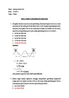 Soal Cerita Gelombang Mekanik [PDF]