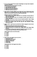 Soal Ekonomi Paket 17 (12 LBR) [PDF]